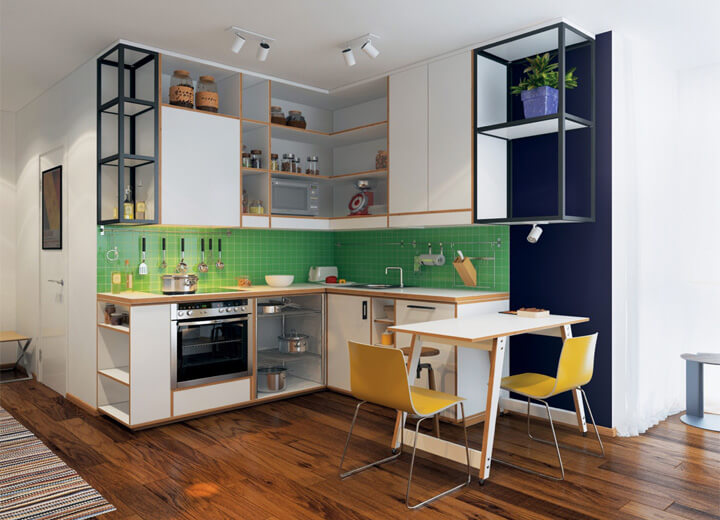 Description: 5 phong cách thiết kế căn hộ nhỏ có diện tích dưới 40 m2 4