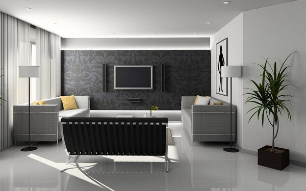 Description: Nội thất phòng khách nhà chung cư